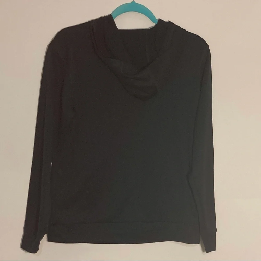 Adidas Melting/Dripping Logo Black Hoodie | Kids L‎ or Adult S